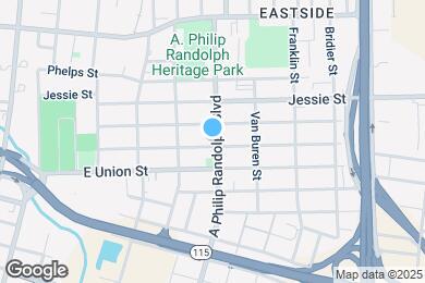 Map image of the property - 745 Pippin St