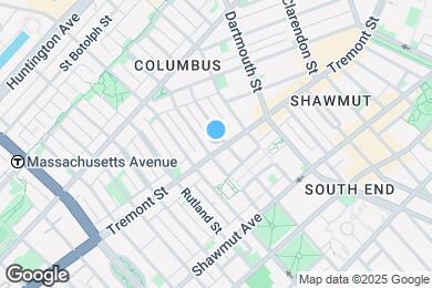 Map image of the property - 661 Tremont St