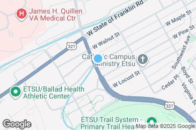 Map image of the property - 833 W Maple St