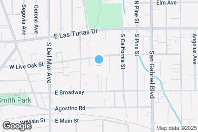 Map image of the property - 400 E Live Oak St