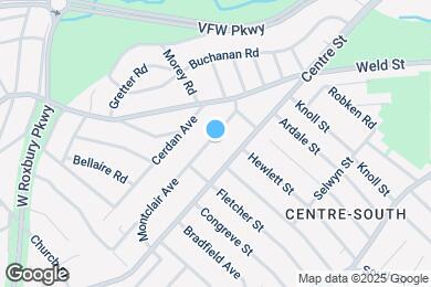 Map image of the property - 107 Montclair Ave