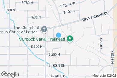 Map image of the property - 795 E 350 N