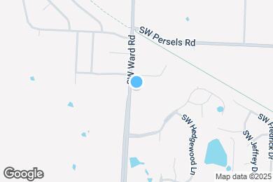 Map image of the property - 1412 SW Winthrop Dr