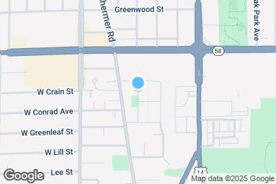 Map image of the property - 7045 W Carol Ave