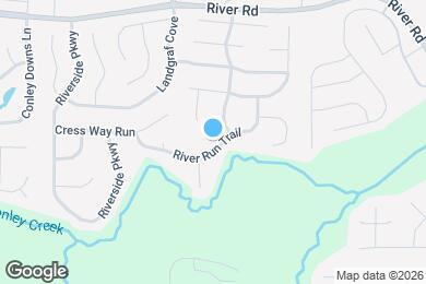 Map image of the property - 3328 River Run Trail