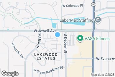 Map image of the property - 5745 W Atlantic Pl