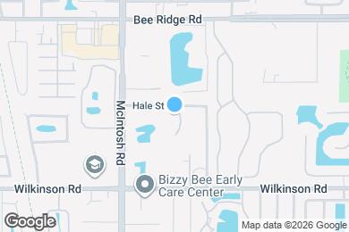 Map image of the property - 4134 Shady Oaks Ct