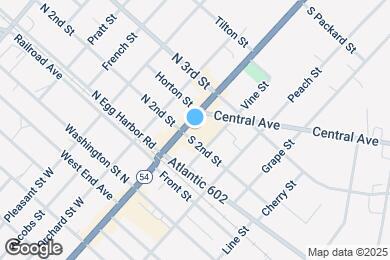Map image of the property - 206 Bellevue Ave