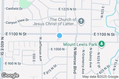 Map image of the property - 1056 N Madison Ave