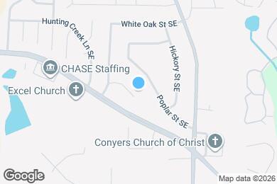 Map image of the property - 1314 White Oak Ct SE