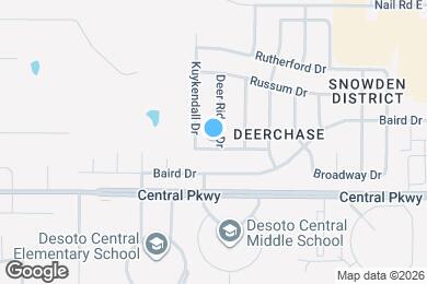 Map image of the property - 5665 Deer Ridge Dr