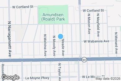 Map image of the property - 1700 N Meade Ave