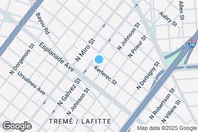 Map image of the property - 2015 Kerlerec St