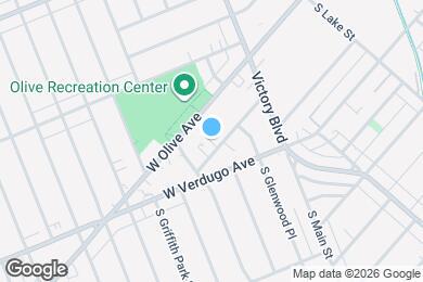Map image of the property - 1103 W Angeleno Ave
