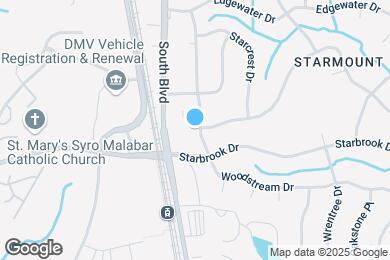 Map image of the property - 6832 Woodstream Dr
