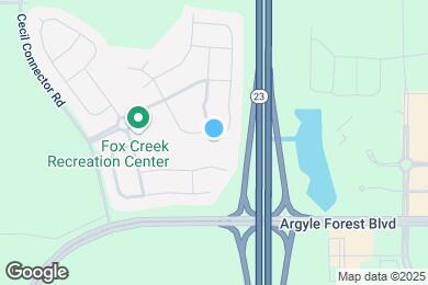 Map image of the property - 8226 Cape Fox Dr