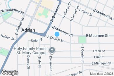 Map image of the property - 327 E Church St