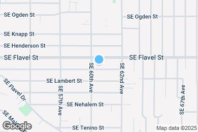 Map image of the property - 6029 SE Malden St