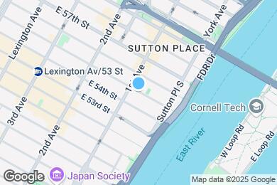 Map image of the property - 420 E 55th St