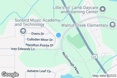 Map image of the property - 339 Hamilton Pointe Dr