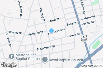 Map image of the property - 240 Kentucky Ave