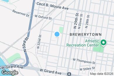 Map image of the property - 1436 N Corlies St