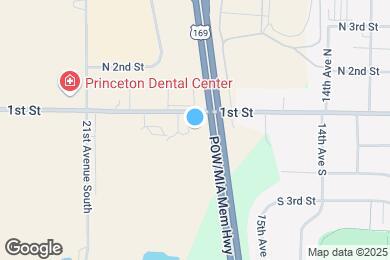 Map image of the property - Princeton Residential Suites