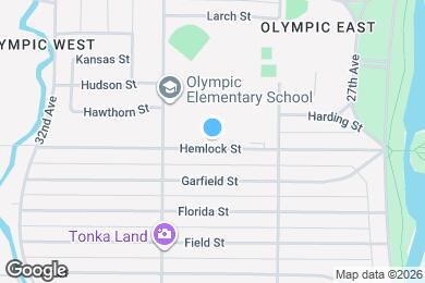 Map image of the property - 2908 Hemlock St