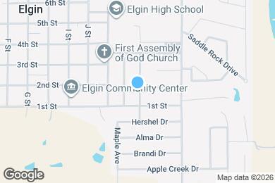 Map image of the property - 107 Oak St