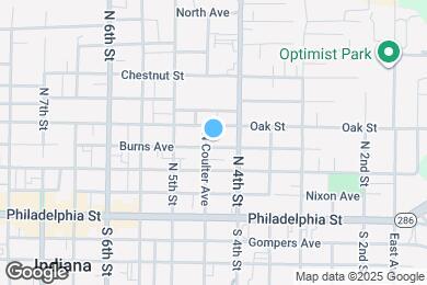 Map image of the property - 435 Burns Ave