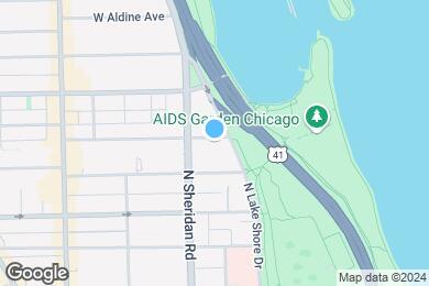 Map image of the property - 3130 N Lake Shore Drive