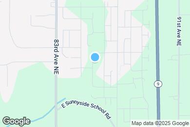 Map image of the property - 4855 85th Dr NE