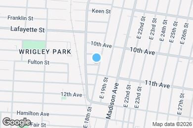 Map image of the property - 283-285 Fulton Pl