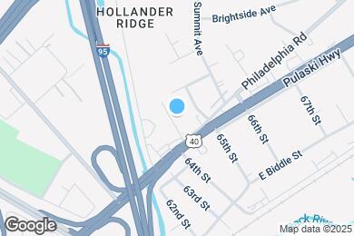 Map image of the property - 1511 Odell Ave