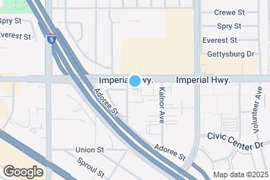 Map image of the property - Imperial Palms Apartments