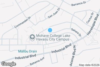 Map image of the property - 2070 Sahara Dr