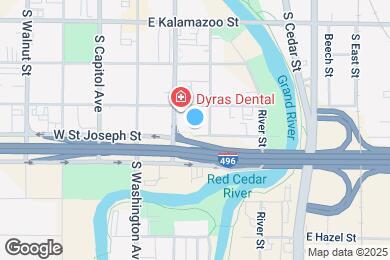 Map image of the property - 217 E Saint Joseph St