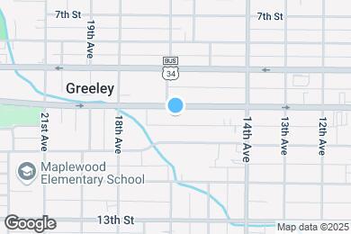 Map image of the property - 1474 10th St