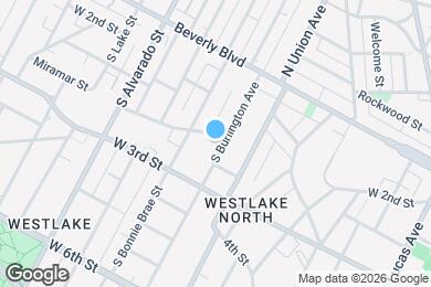 Map image of the property - 211 1/2 S Burlington Ave