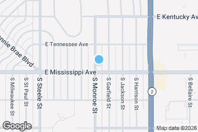 Map image of the property - 1076 S Monroe St