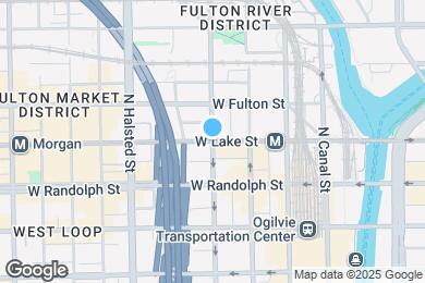 Map image of the property - 197 N Desplaines St