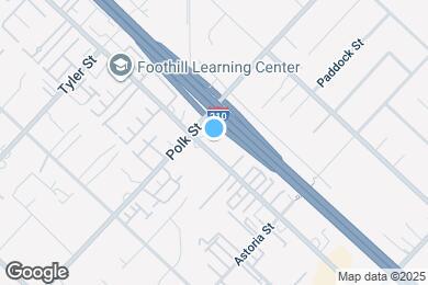 Map image of the property - 14075 Foothill Blvd