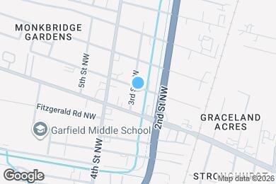 Map image of the property - 3732 3rd St NW