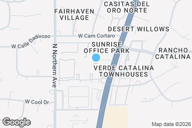 Map image of the property - 8263 N Oracle Rd
