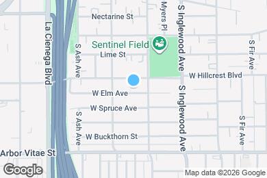 Map image of the property - 519 Elm Ave