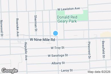 Map image of the property - Ferndale House Apartments