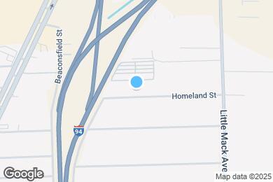 Map image of the property - 20053 Homeland St