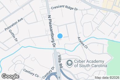 Map image of the property - 18 N Garden Cir