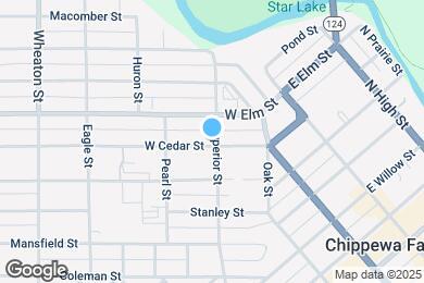Map image of the property - 204 W Cedar St