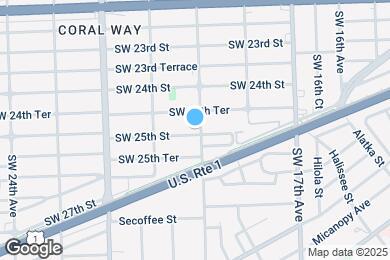 Map image of the property - 2450 SW 19th Ave